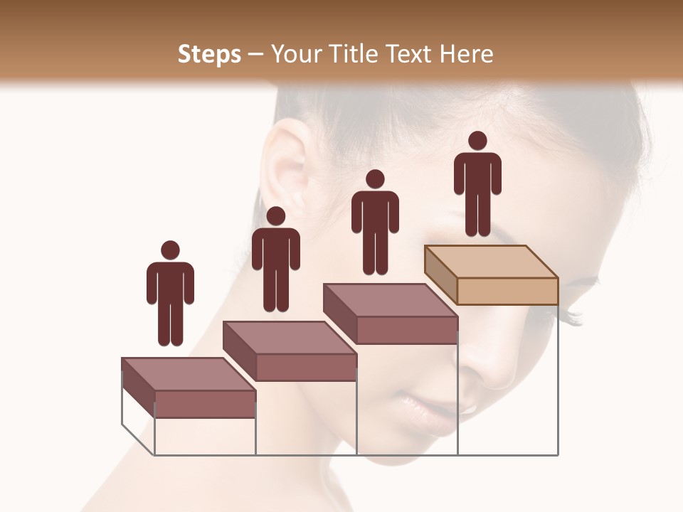 Naked Yellow Make Up PowerPoint Template