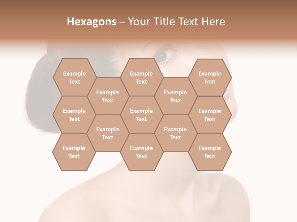 Face Brown One PowerPoint Template