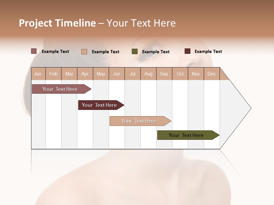 Face Brown One PowerPoint Template