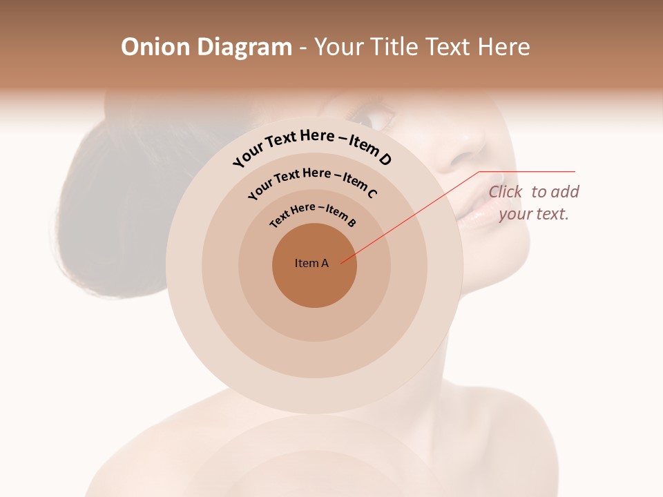 Face Brown One PowerPoint Template