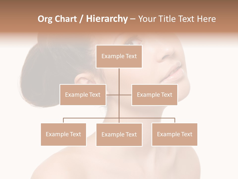 Face Brown One PowerPoint Template