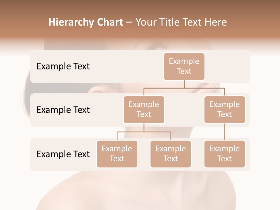 Face Brown One PowerPoint Template