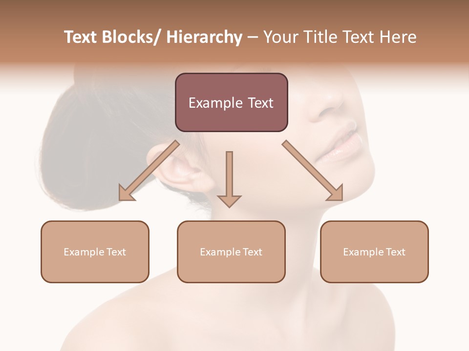 Face Brown One PowerPoint Template