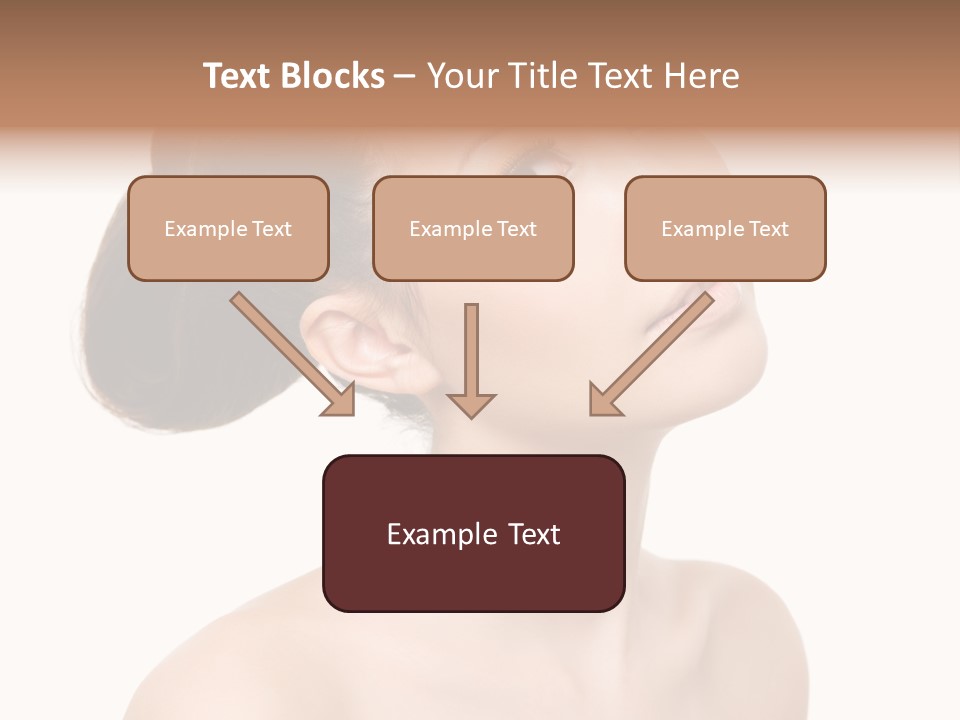 Face Brown One PowerPoint Template