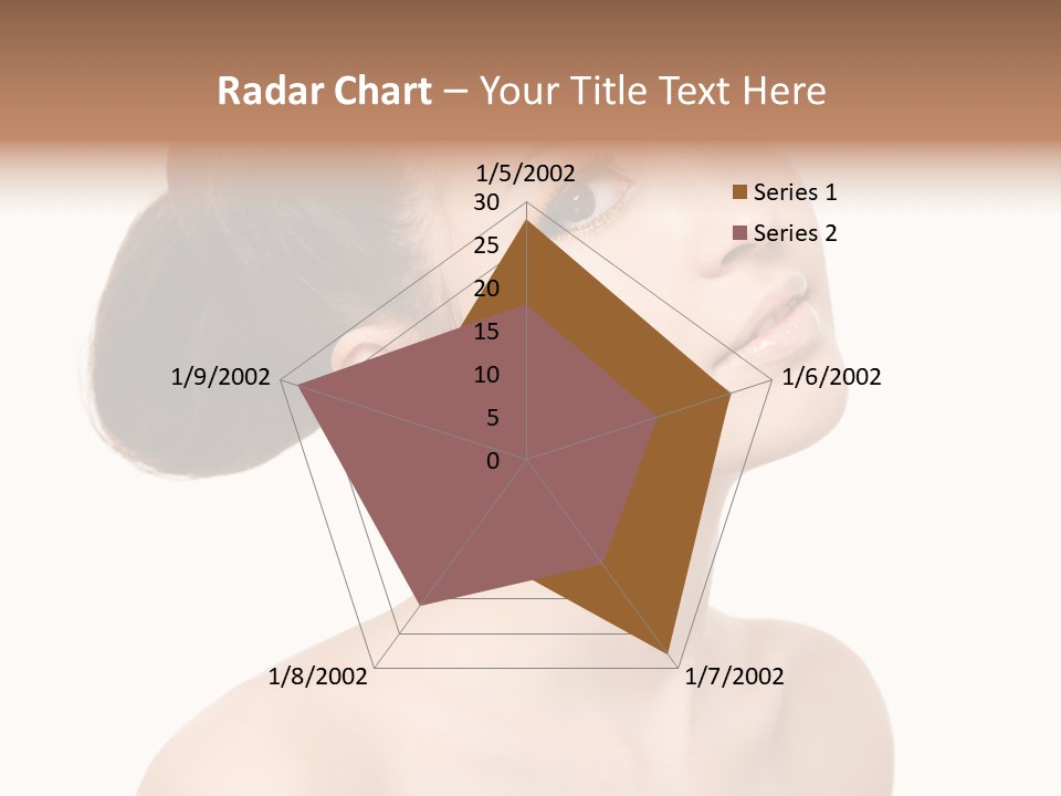Face Brown One PowerPoint Template