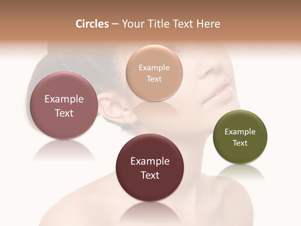 Face Brown One PowerPoint Template