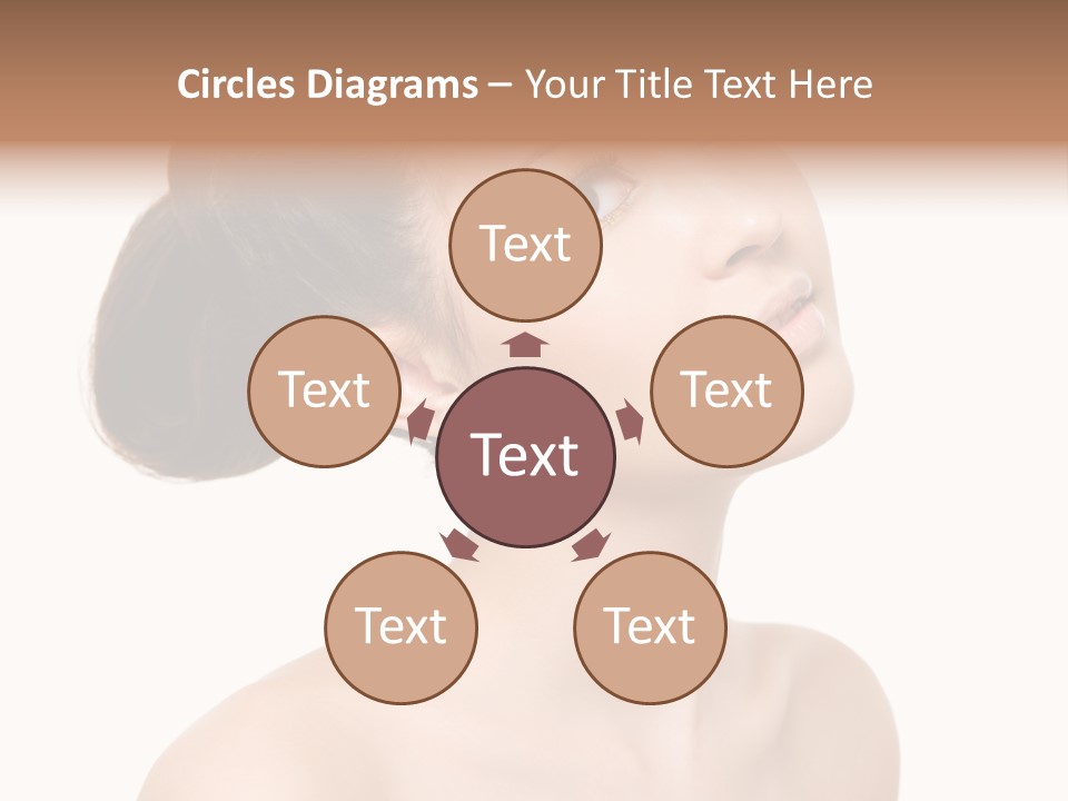 Face Brown One PowerPoint Template