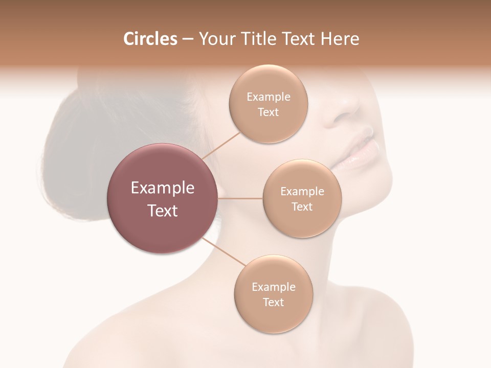 Face Brown One PowerPoint Template