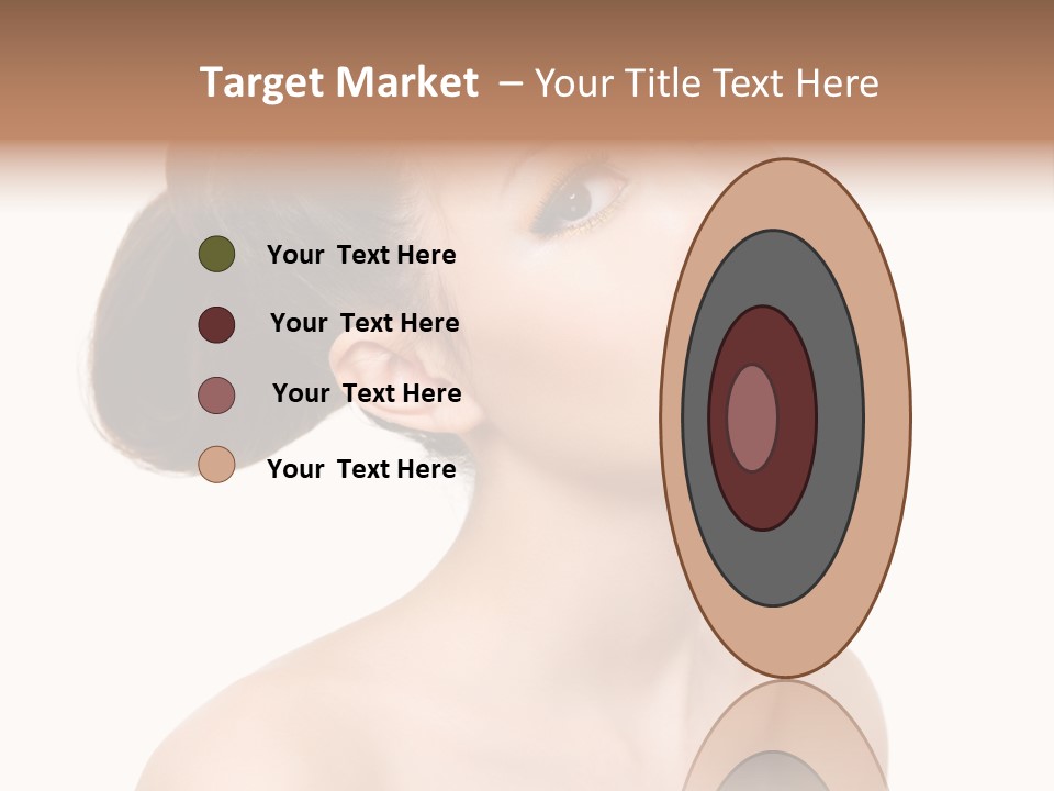 Face Brown One PowerPoint Template