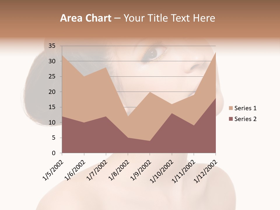 Face Brown One PowerPoint Template