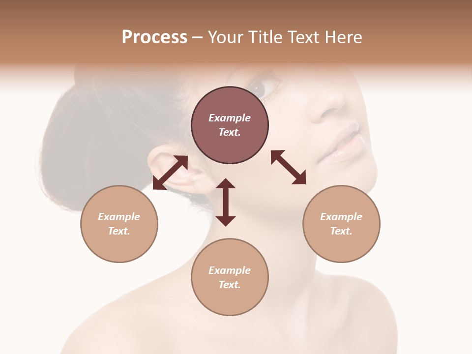 Face Brown One PowerPoint Template