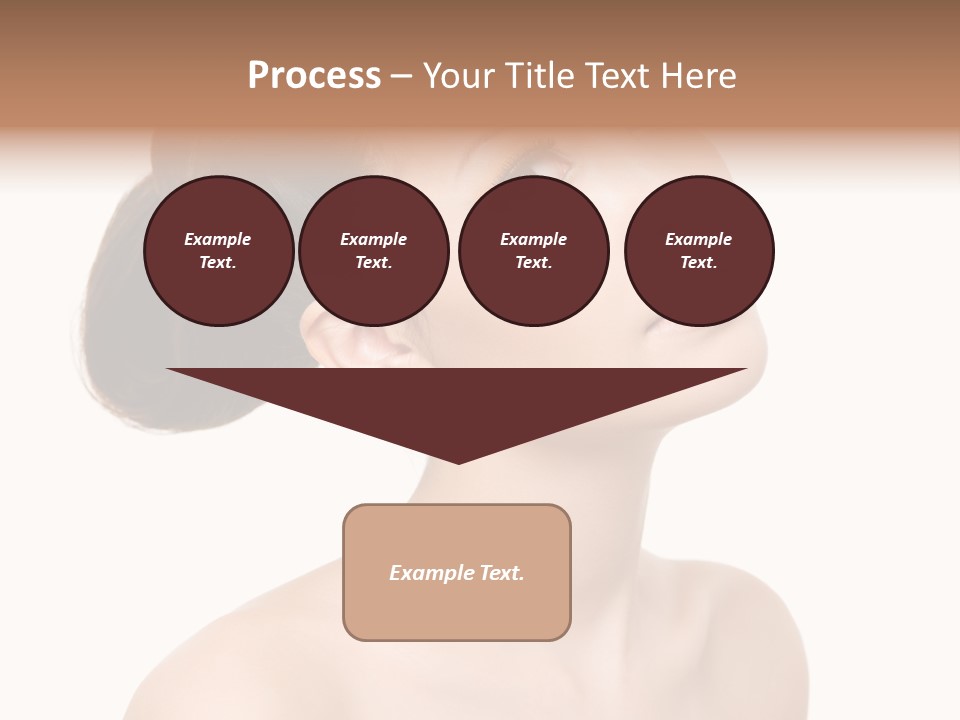 Face Brown One PowerPoint Template
