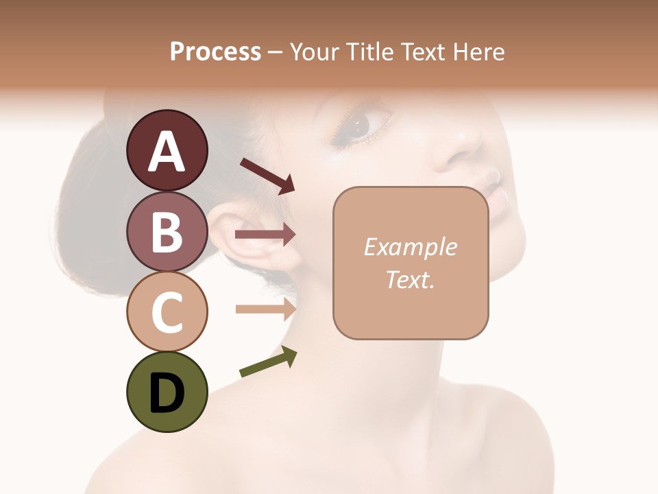 Face Brown One PowerPoint Template