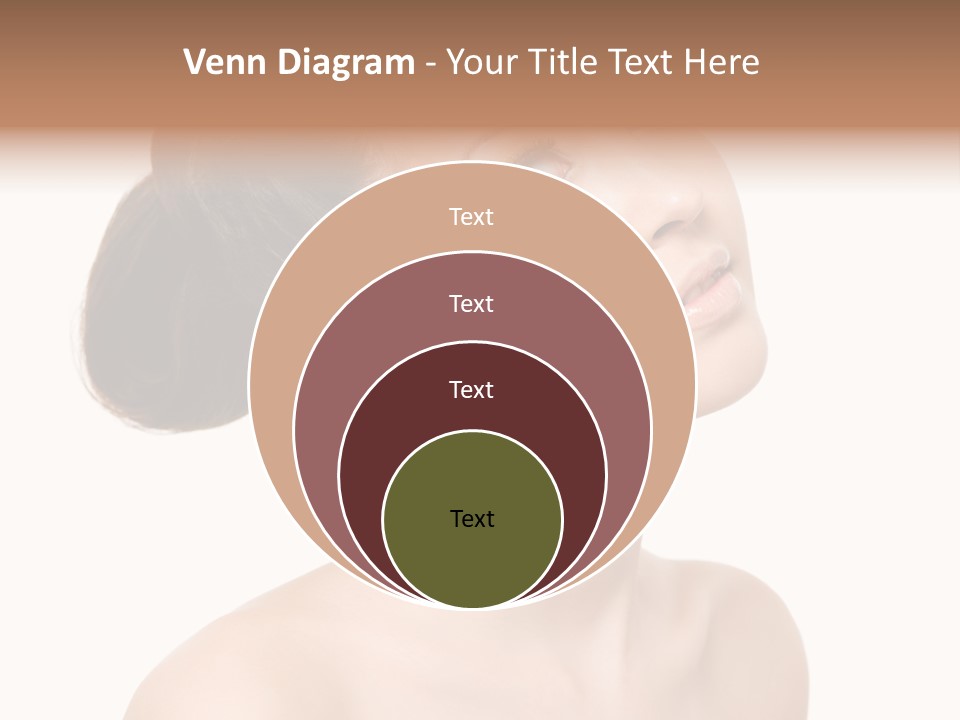 Face Brown One PowerPoint Template