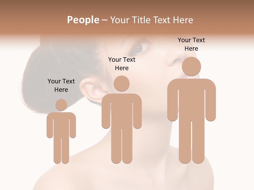 Face Brown One PowerPoint Template