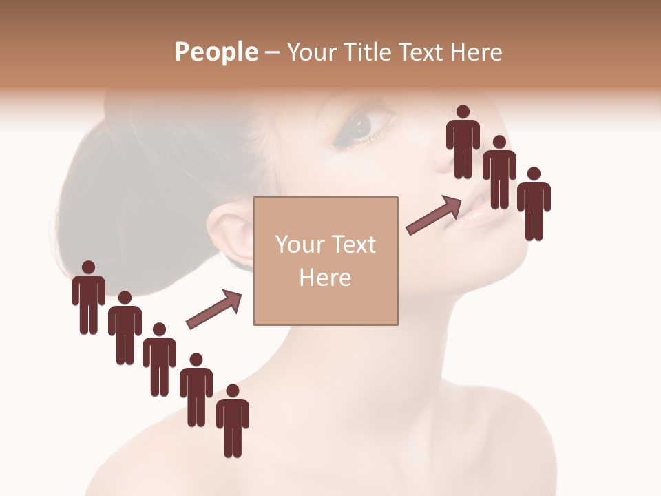 Face Brown One PowerPoint Template
