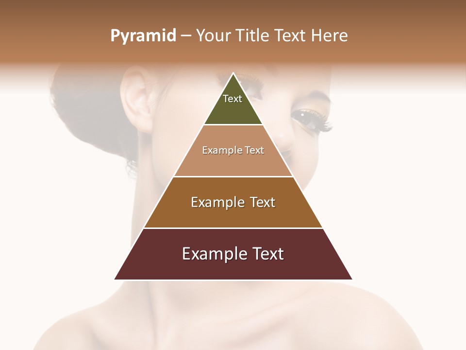 Make Up Female Isolated PowerPoint Template