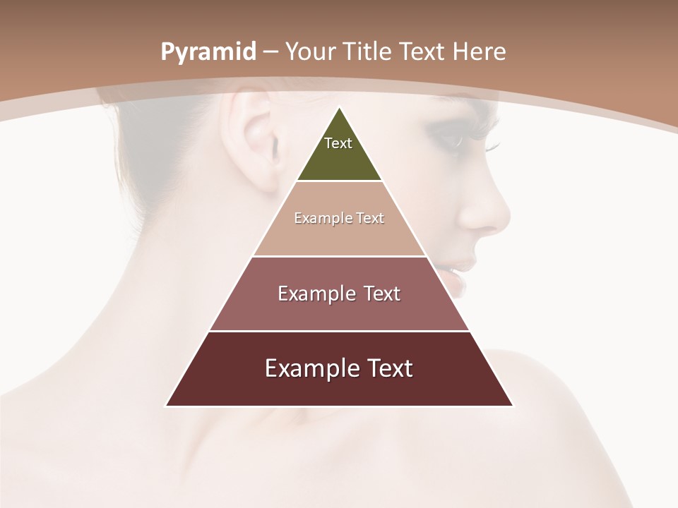 Clean Hairdo White Background PowerPoint Template