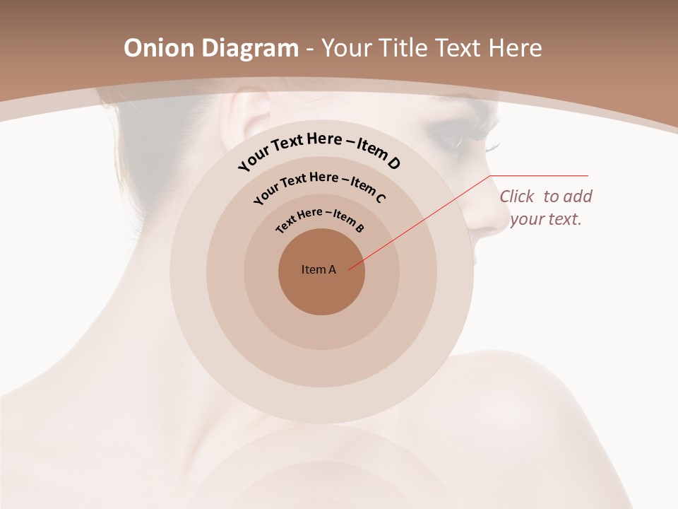 Clean Hairdo White Background PowerPoint Template