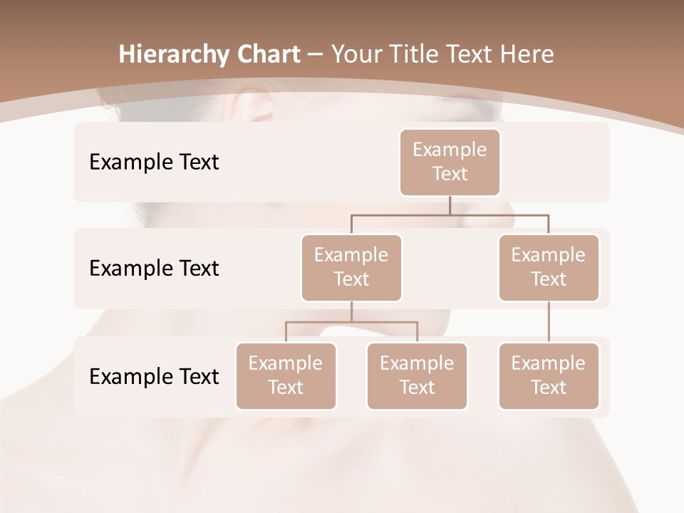 Clean Hairdo White Background PowerPoint Template