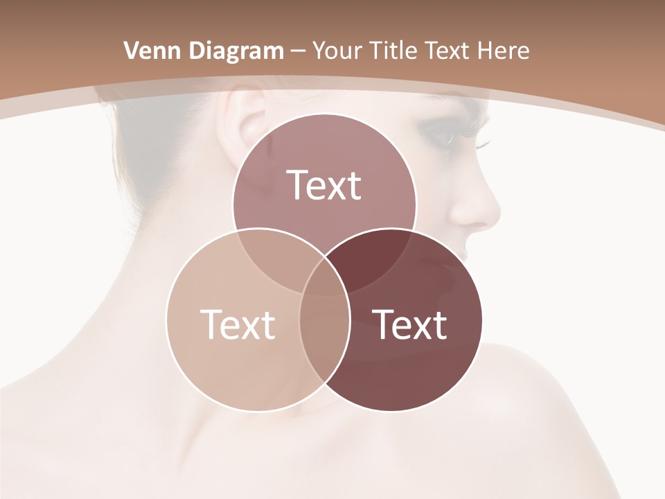 Clean Hairdo White Background PowerPoint Template