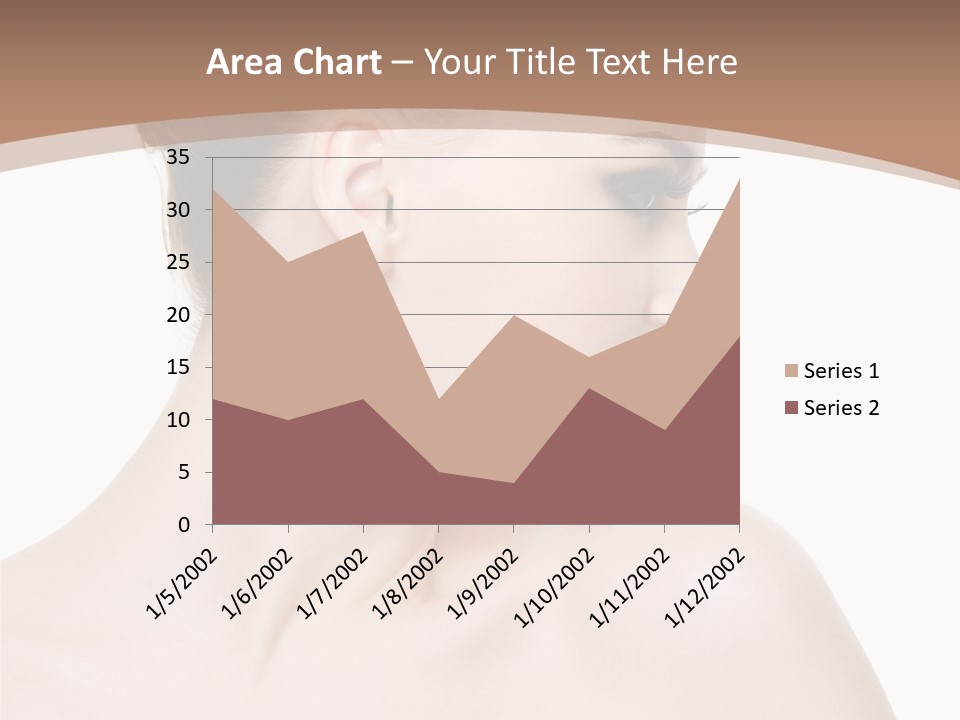 Clean Hairdo White Background PowerPoint Template