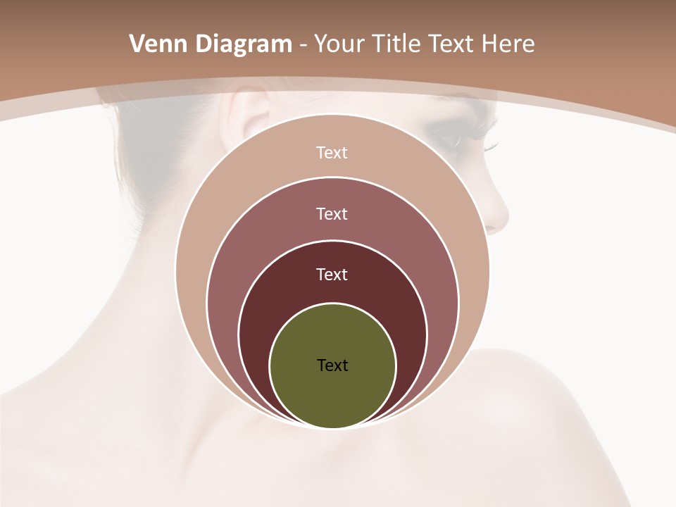 Clean Hairdo White Background PowerPoint Template