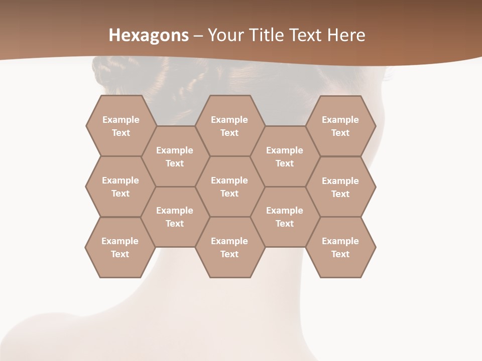 White Background Beauty  PowerPoint Template