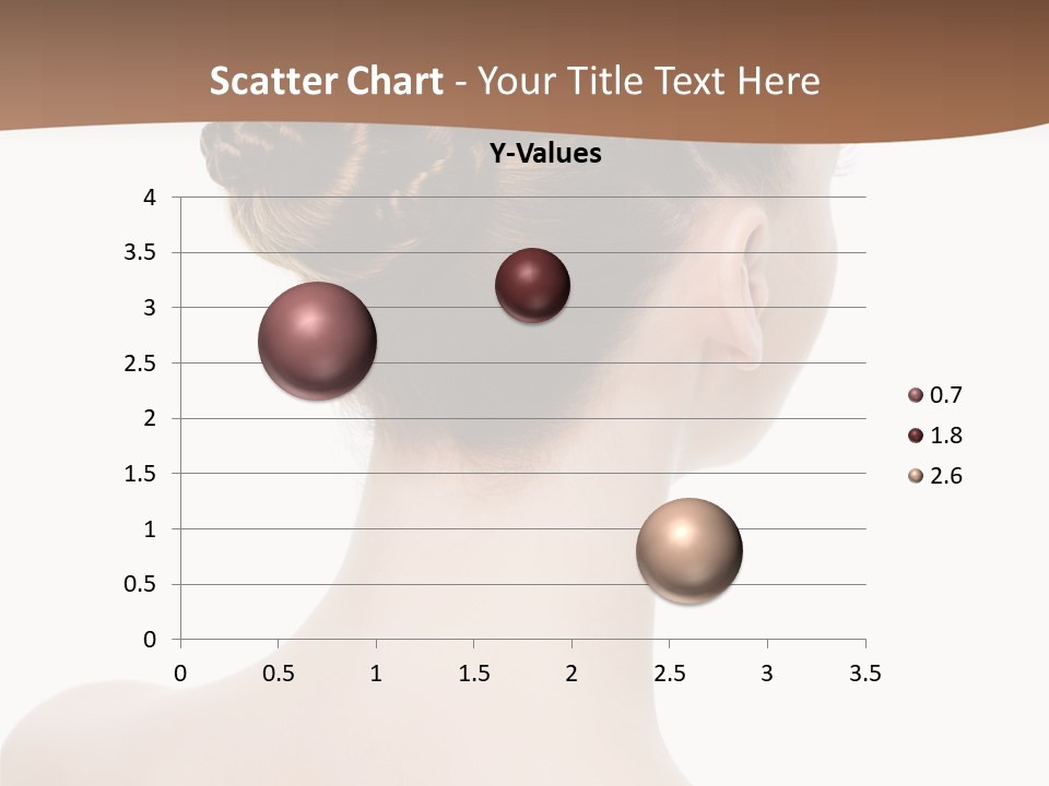 White Background Beauty  PowerPoint Template