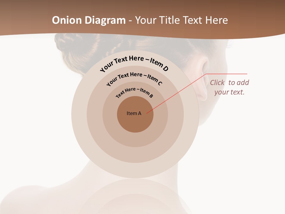 White Background Beauty  PowerPoint Template