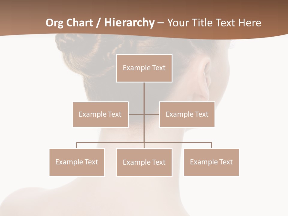 White Background Beauty  PowerPoint Template