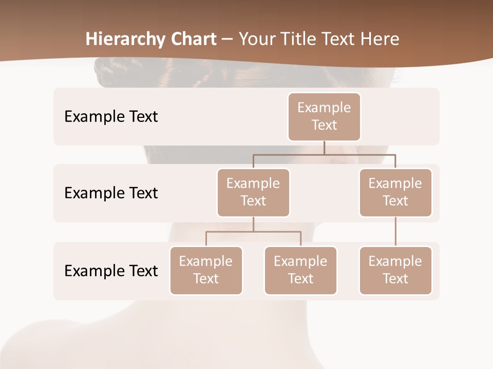 White Background Beauty  PowerPoint Template