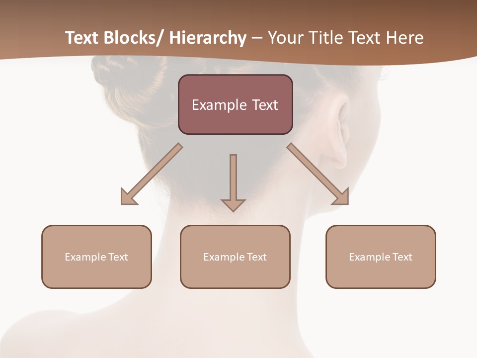 White Background Beauty  PowerPoint Template