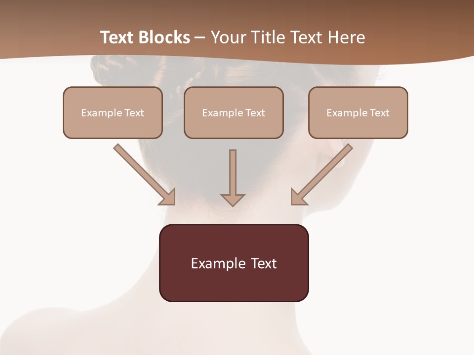 White Background Beauty  PowerPoint Template