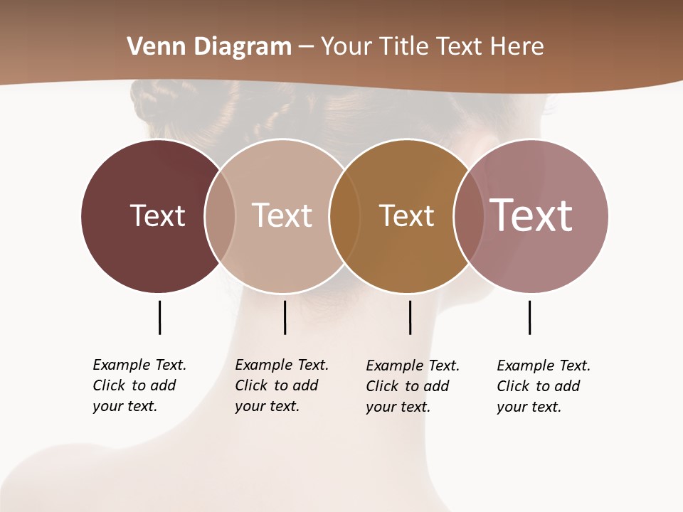 White Background Beauty  PowerPoint Template