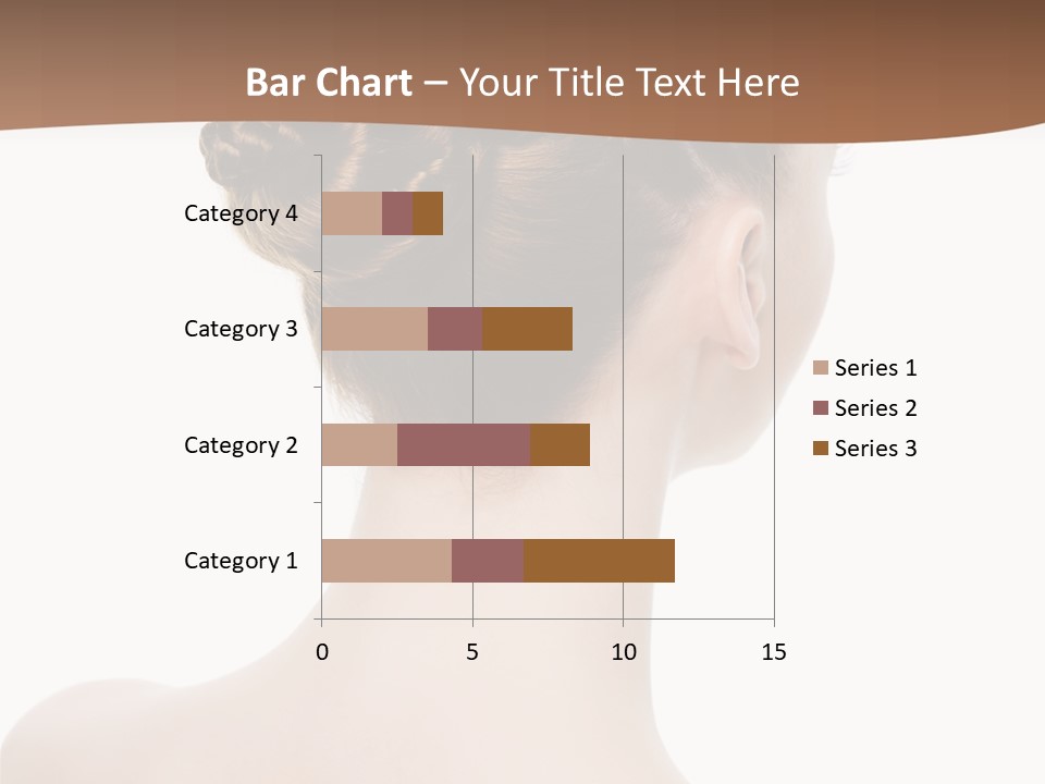 White Background Beauty  PowerPoint Template