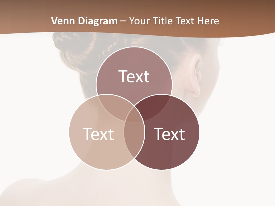 White Background Beauty  PowerPoint Template