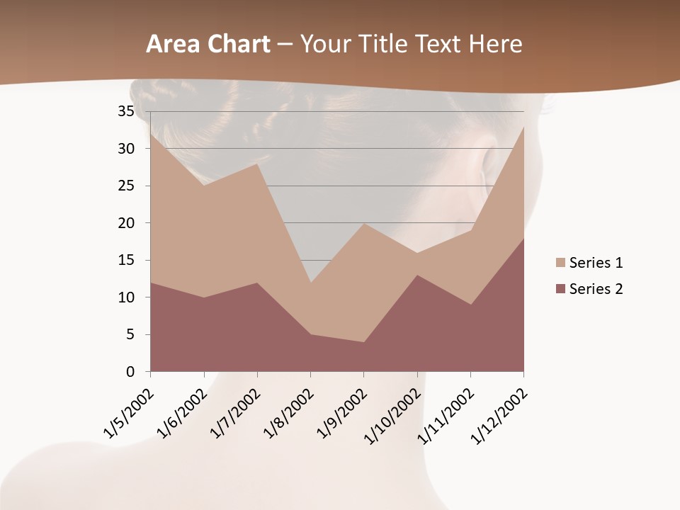 White Background Beauty  PowerPoint Template