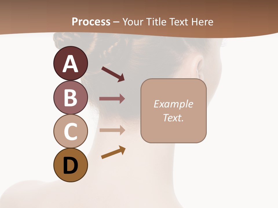 White Background Beauty  PowerPoint Template