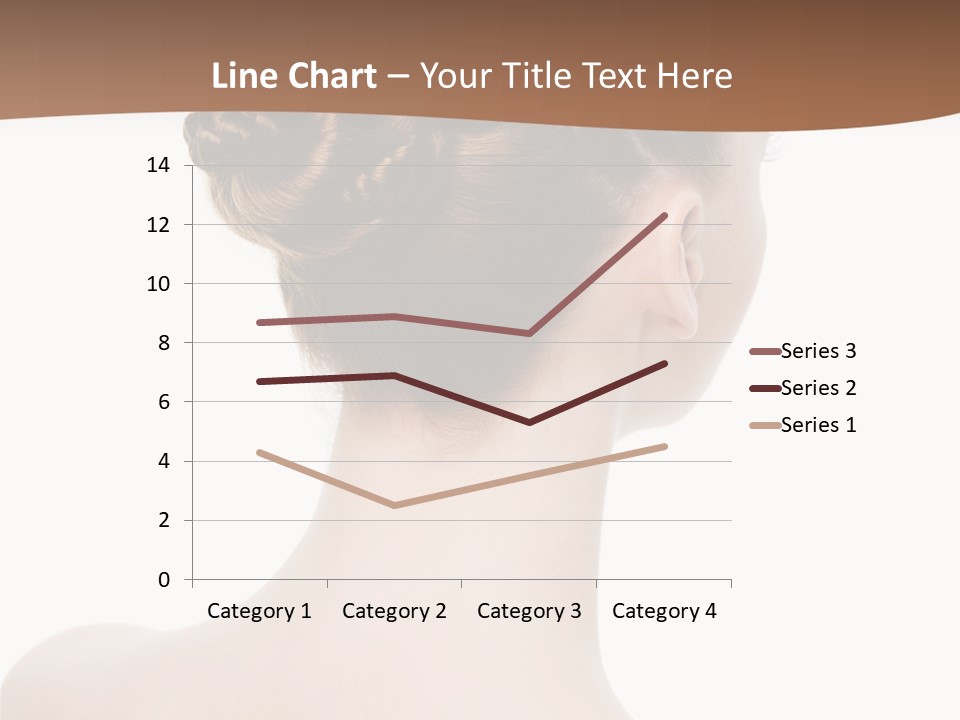 White Background Beauty  PowerPoint Template