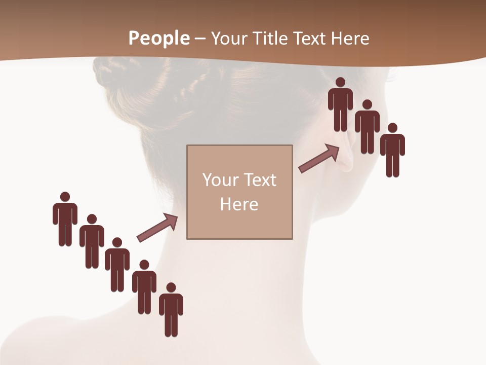 White Background Beauty  PowerPoint Template