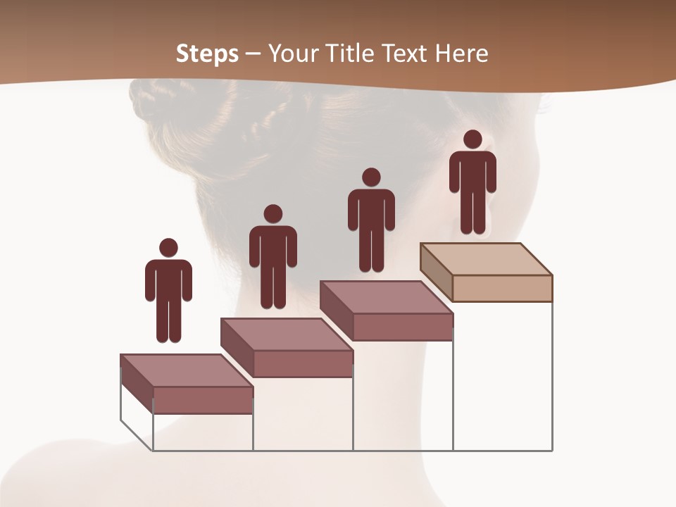 White Background Beauty  PowerPoint Template