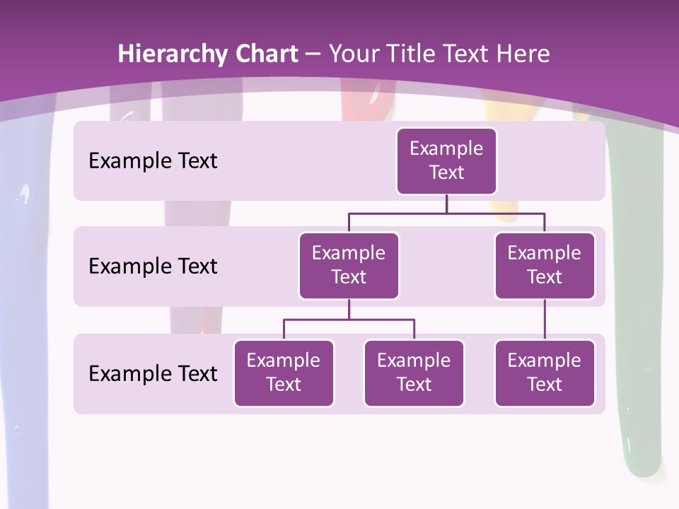 Acrylic Drip Leaking PowerPoint Template