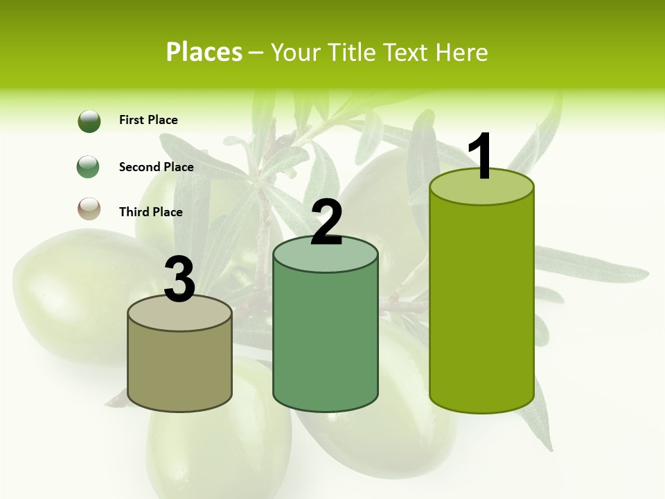 Mediterranean Vegetarian Herb PowerPoint Template