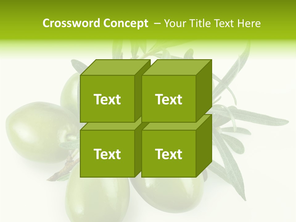 Mediterranean Vegetarian Herb PowerPoint Template