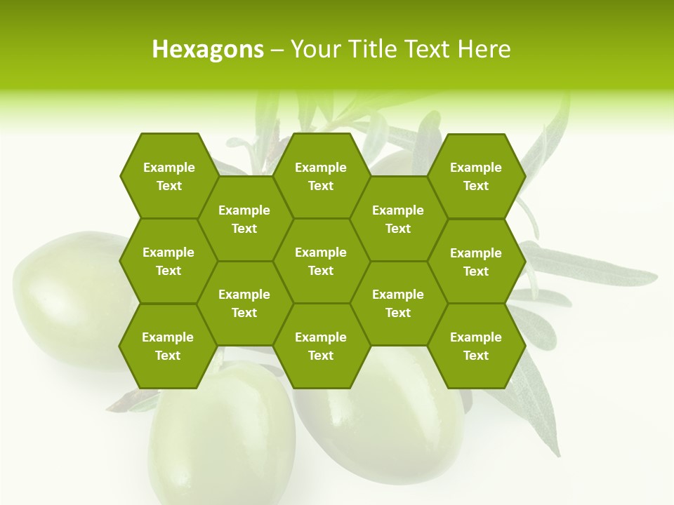 Mediterranean Vegetarian Herb PowerPoint Template