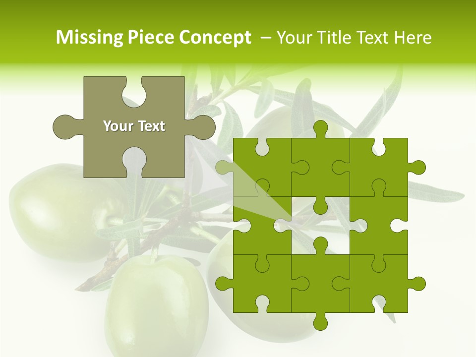 Mediterranean Vegetarian Herb PowerPoint Template