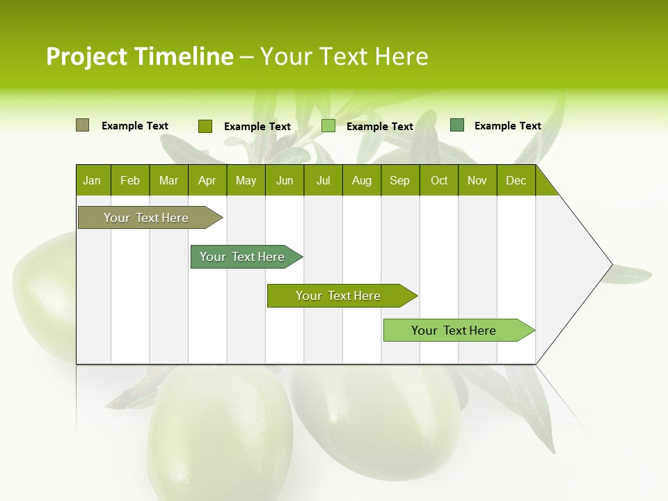 Mediterranean Vegetarian Herb PowerPoint Template