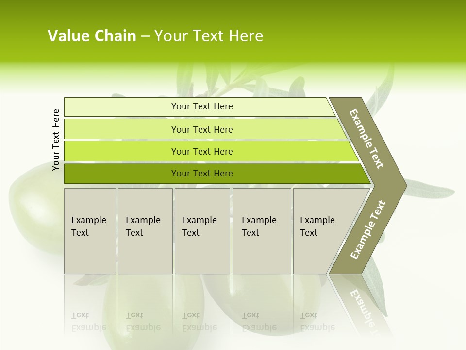 Mediterranean Vegetarian Herb PowerPoint Template