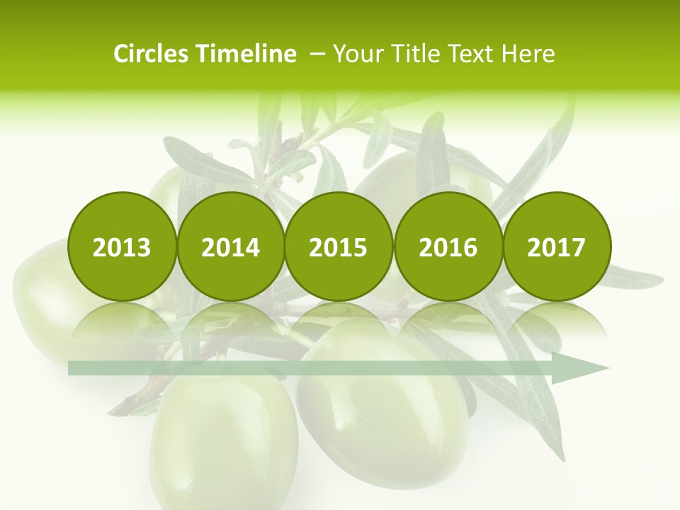 Mediterranean Vegetarian Herb PowerPoint Template